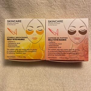 Vitamin C Brightening Jelly Eye Masks - Orange